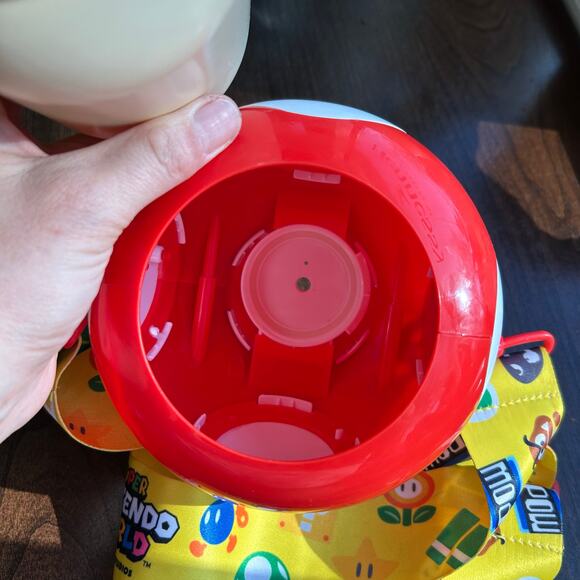 USJ Super Nintendo World Drink bottle Mushroom Universal Studios Mario game - Picture 10 of 13